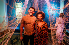 Os artistas caririenses Silvania de Deus e Alexandre Heberte assinam as 60 obras que compõem a exposição