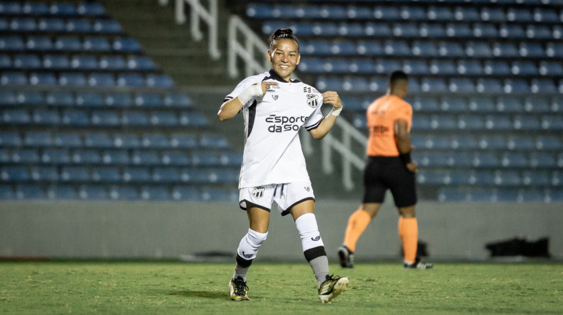 O Ceará goleou o São Gonçalo pelo Cearense Feminino no PV. 