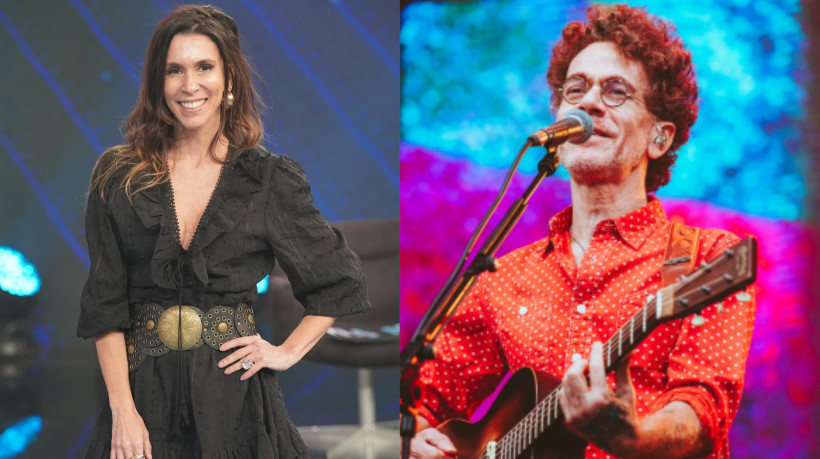 Presentes na gravação do episódio de Cássia Eller no Luau MTV, exibido em 2002, Sarah Oliveira e Nando Reis homenageiam a artista