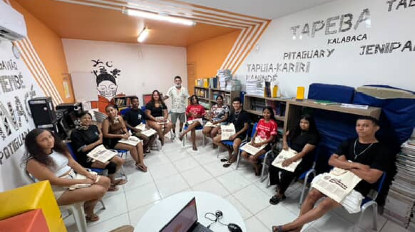 Além de produtor cultural, Lindembergh Ferreira é responsável por ministrar as oficinas de podcast