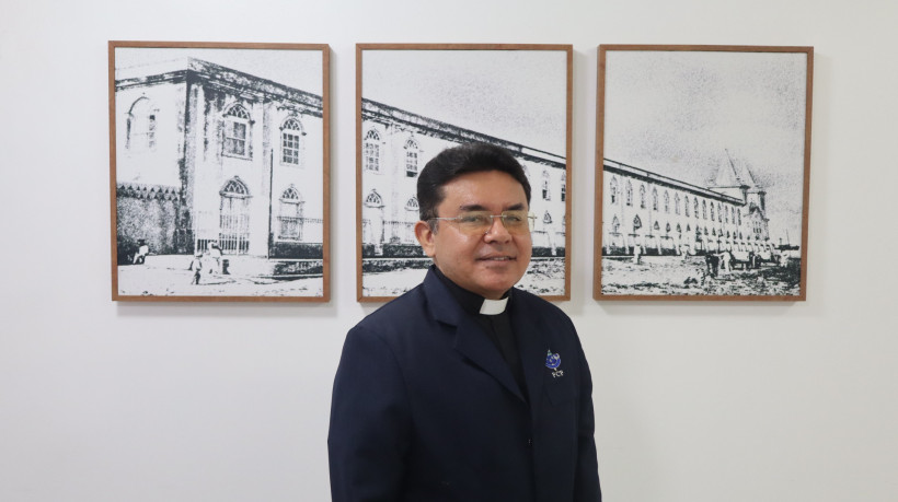  Padre Francileudo é diretor geral da Faculdade Católica de Fortaleza (FCF)
