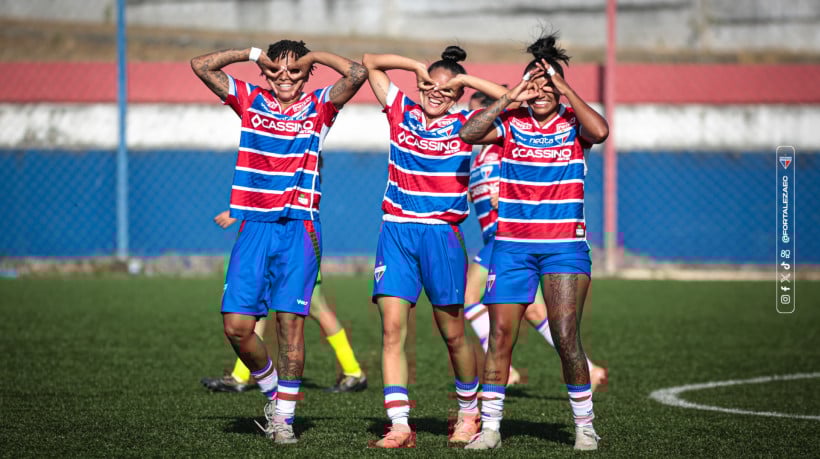 O Fortaleza goleou o The Blessed por 12 a 0 no CT Ribamar Bezerra, pelo Cearense Feminino. 