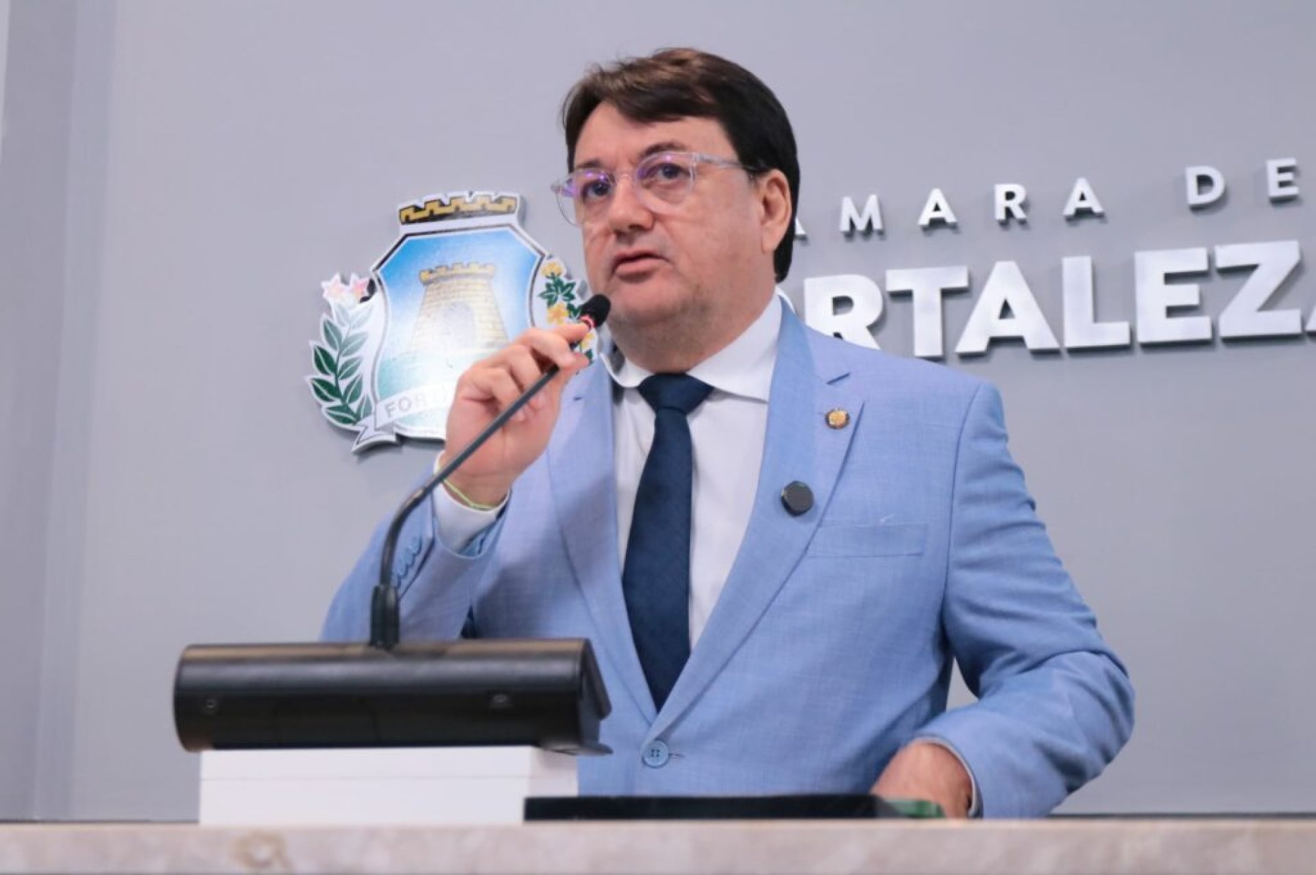 Benigno Júnior é presidente de comissão especial que conduzirá debates do Plano Diretor na Câmara Municipal (Foto: Érika Fonseca/CMFor)