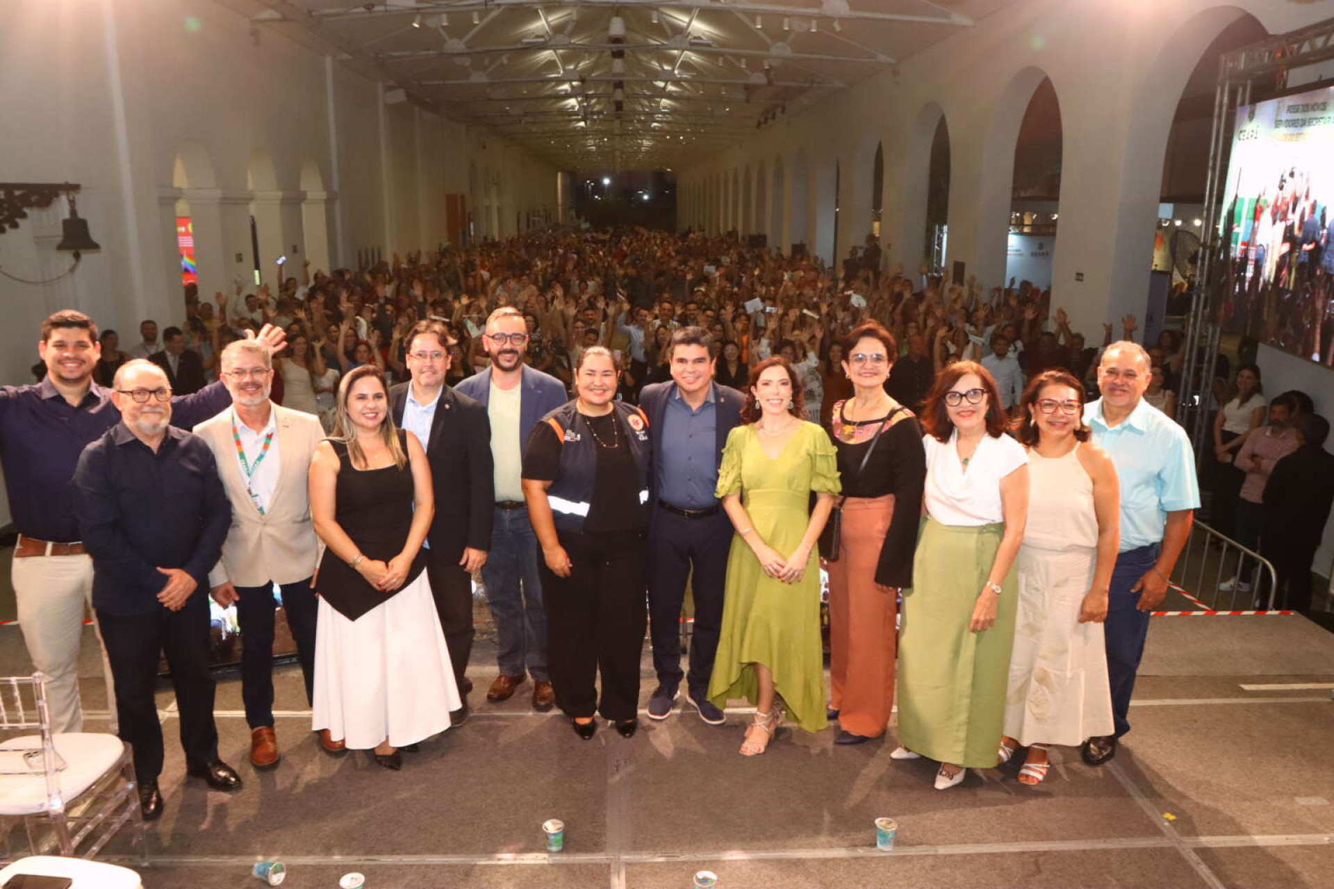 ￼CERIMÔNIA de posse foi realizada no Complexo Cultural Estação das Artes (Foto: Divulgação)