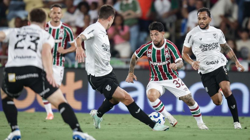 Partida entre Fluminense e Ceará pelo Brasileirão 2025