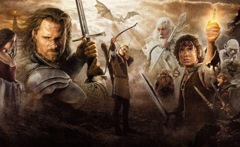 A trilogia O Senhor dos Anéis se encerra em 2003 com o lançamento de O Retorno do Rei. 