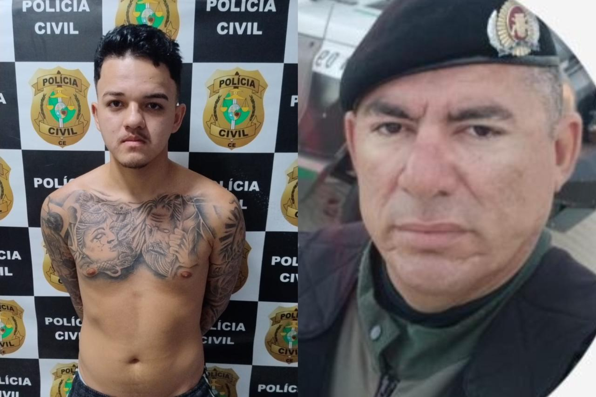 Sobe para seis o número de suspeitos presos no envolvimento na morte do policial no Pirambu (Foto: Reprodução/Leitor via WhatsApp O POVO)