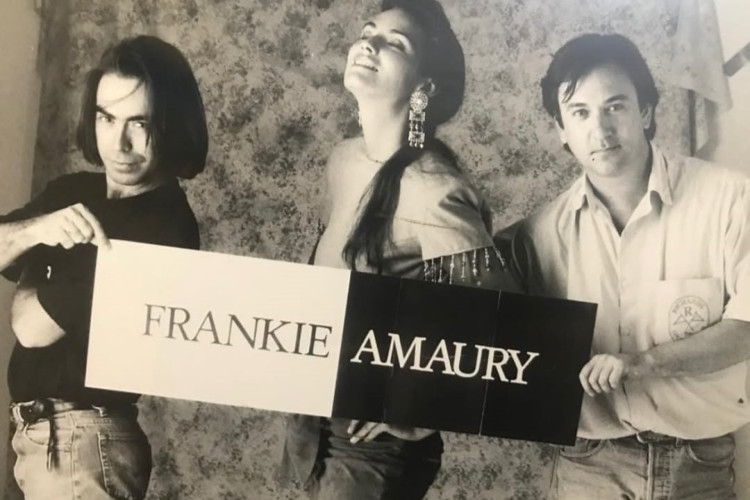 Amaury Veras e Frankie Mackie no auge da grife Frankie Amaury