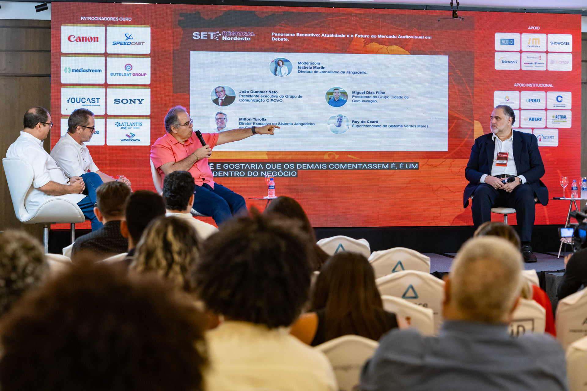 JOÃO Dummar Neto foi um dos debatedores (Foto: FCO FONTENELE)