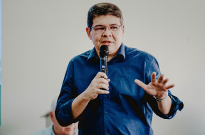 GUARCIABA DO NORTE-CE, BRASIL, 25-10-2025: Silvio Carlos, secretpario executivo do agronegócio do Cerá. 