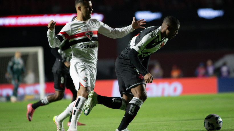 Vasco e São Paulo se enfrentam hoje, 2, pelo Brasileirão. 