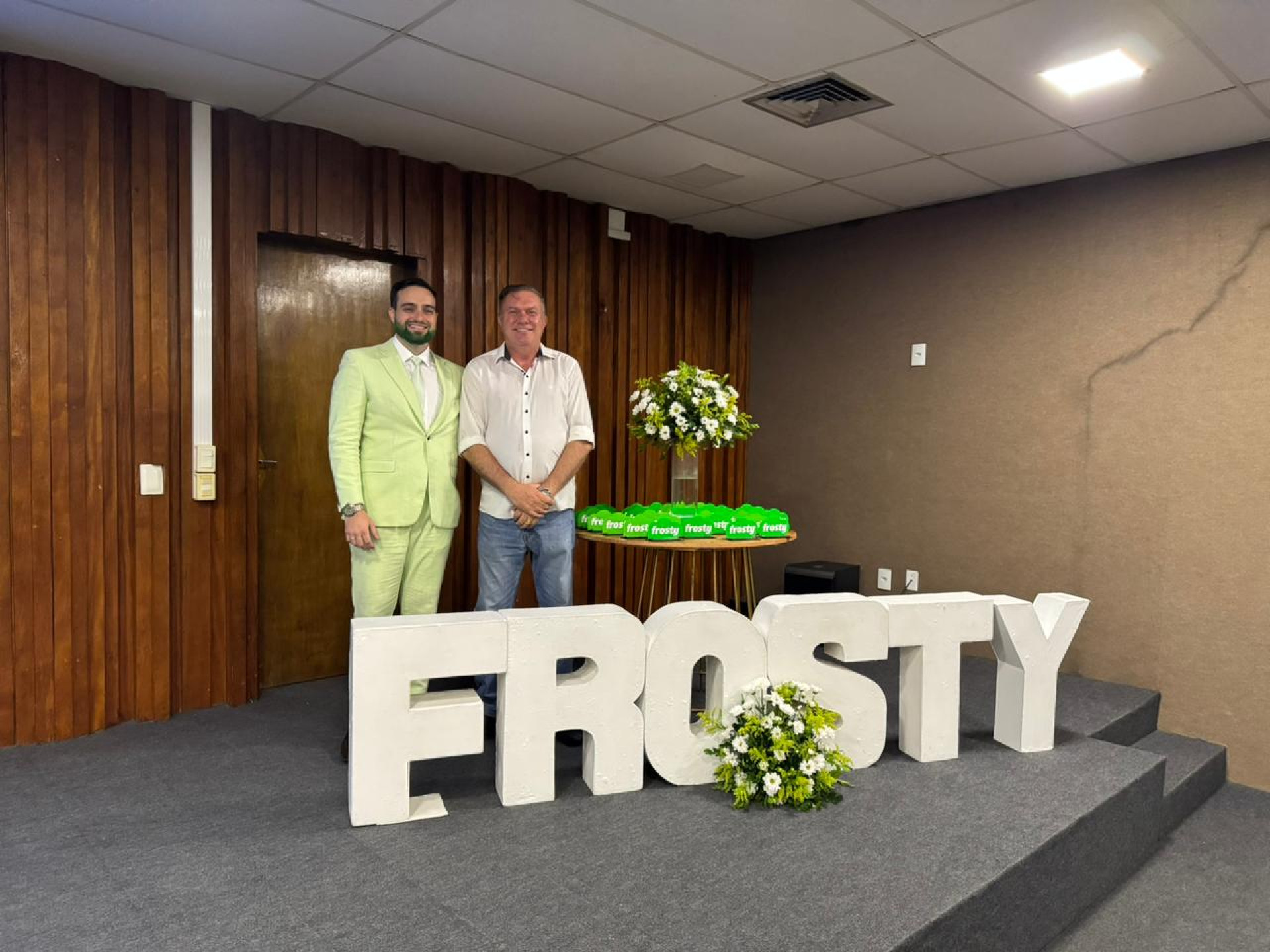 Posse do novo CEO da Sorvetes Frosty foi oficializada nesta quinta-feira (Foto: Divulgação/Sorvetes Frosty)