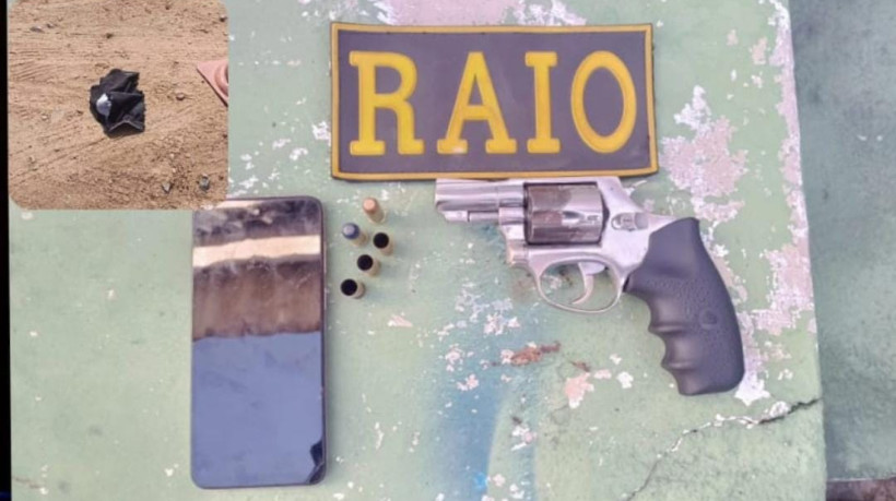 A apreensão ocorreu após confronto com indivíduos armados na região da Cidade Jardim 1