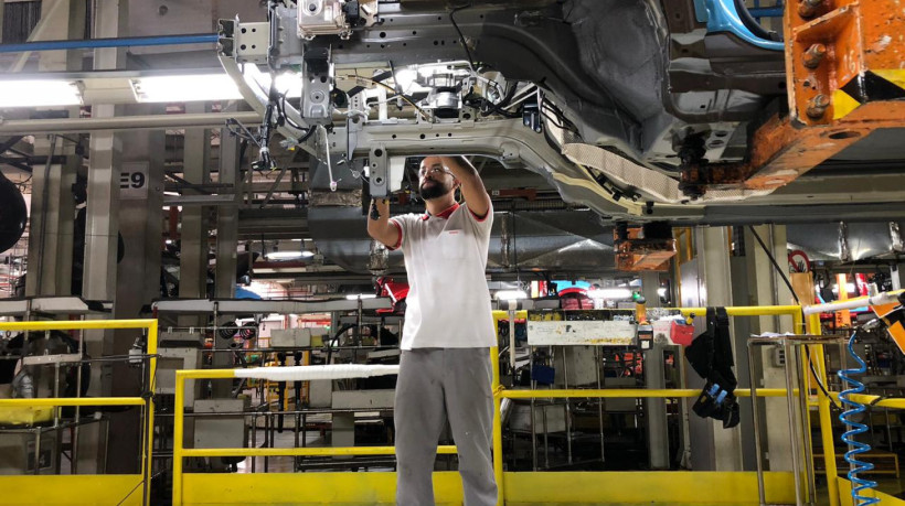 Planta da Nissan no Brasil exporta carros para vários mercados na América do Sul 