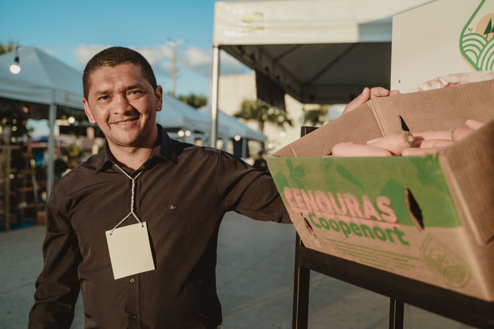 Na foto o presidente da Coopenort, Daniel Souza(Foto: JÚLIO CAESAR)