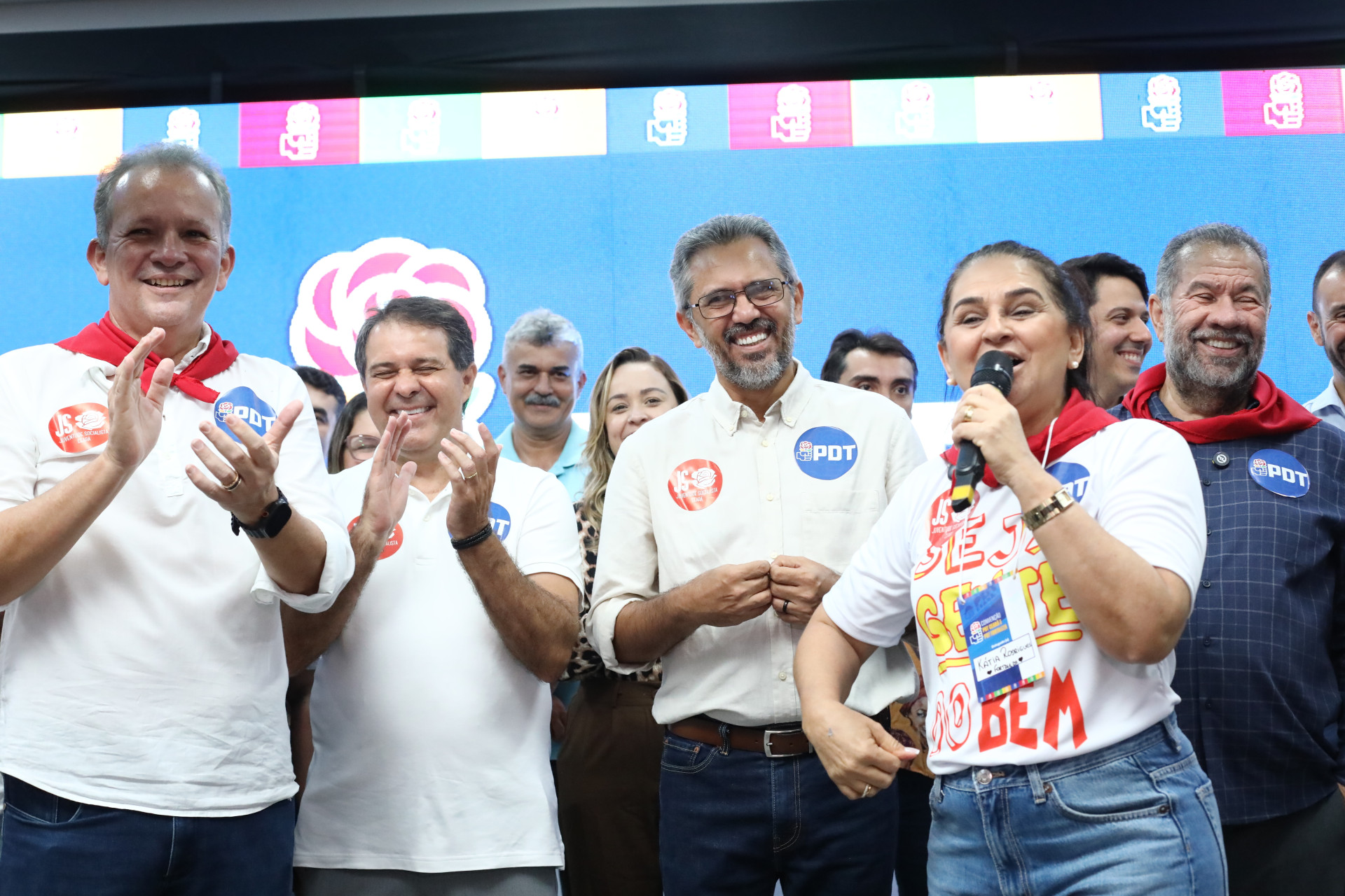 FORTALEZA-CE, BRASIL,01.11.2025: Eleição de diretórios do PDT.  (Fotos: Fabio Lima/OPOVO) (Foto: FÁBIO LIMA)