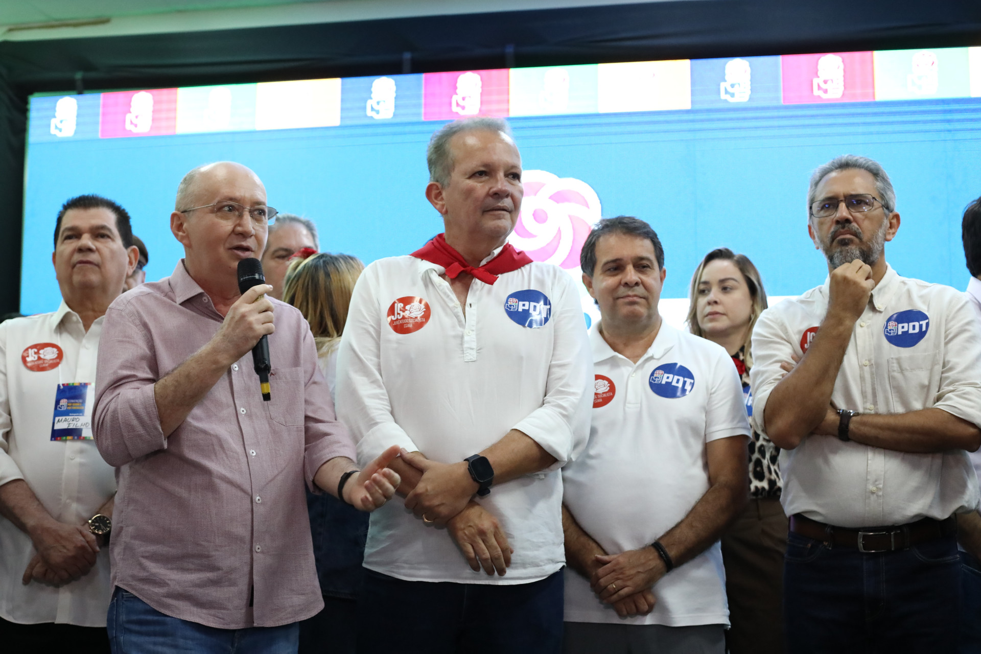 FORTALEZA-CE, BRASIL,01.11.2025: Eleição de diretórios do PDT.  (Fotos: Fabio Lima/OPOVO) (Foto: FÁBIO LIMA)