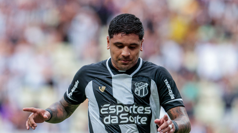 Entre os titulares do Ceará, Galeano foi quem mais marcou gols na Série A