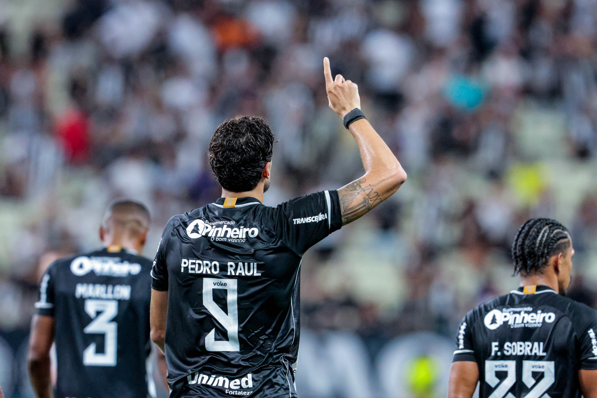 Pedro Raul marcou contra o Fla no primeiro turno
 (Foto: Samuel Setubal)