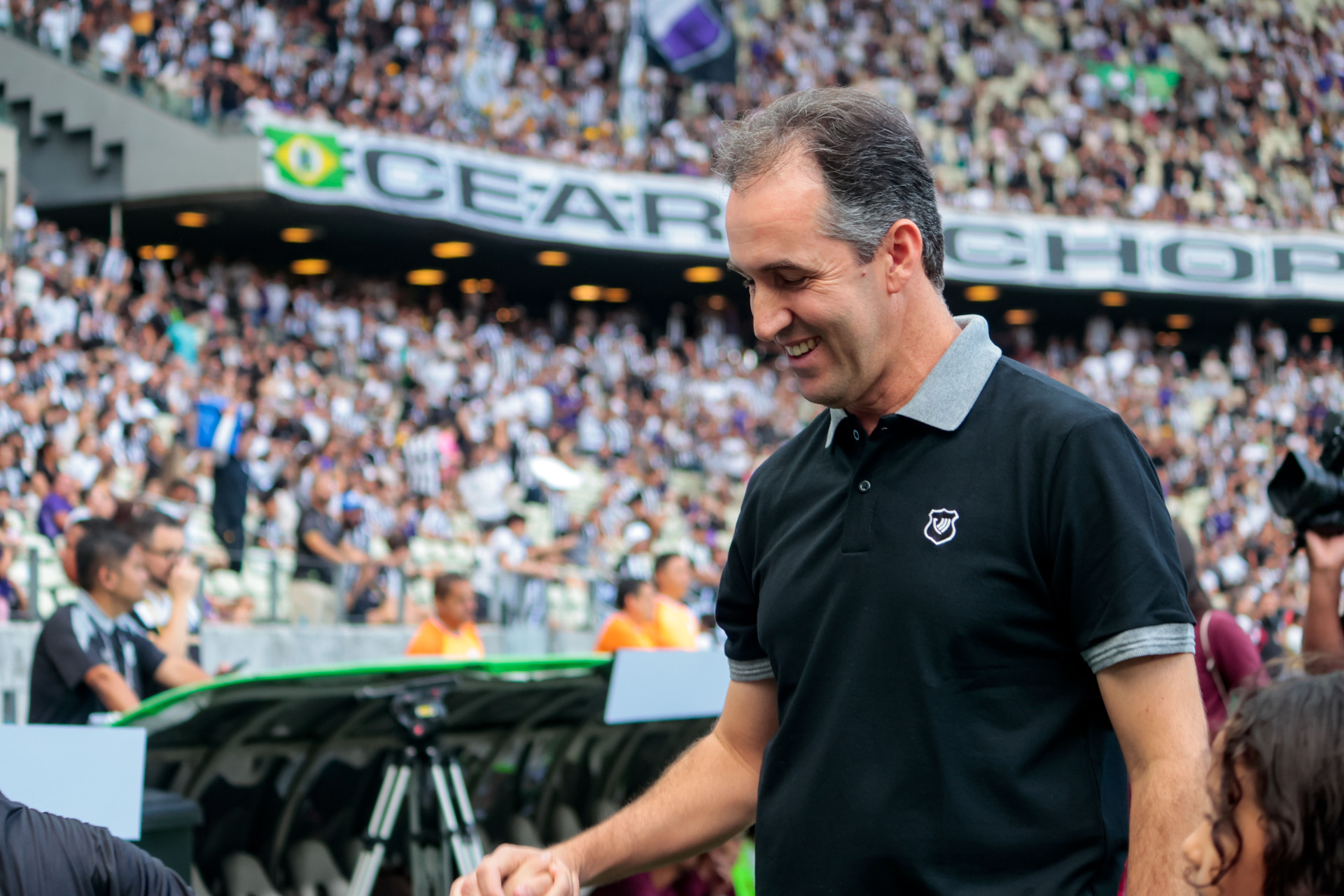 FORTALEZA, CEARÁ, BRASIL, 02-11-2025: Léo Condé em Brasileirão Serie A Ceará vence Fluminence por 2 x 0 na Arena Castelão. (Foto: Samuel Setubal/ O Povo) (Foto: Samuel Setubal)