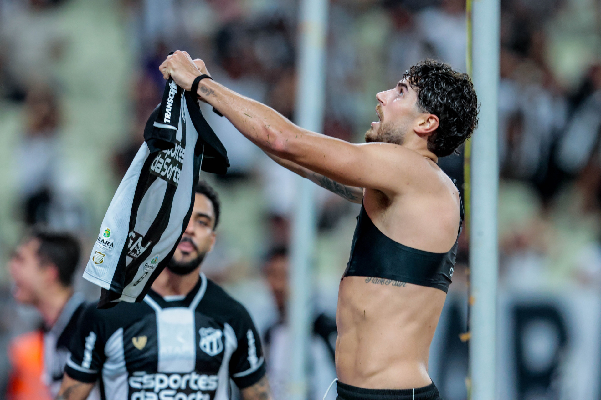 Pedro Raul tem 16 gols pelo Ceará em 2025, sendo dez na Série A (Foto: Samuel Setubal)