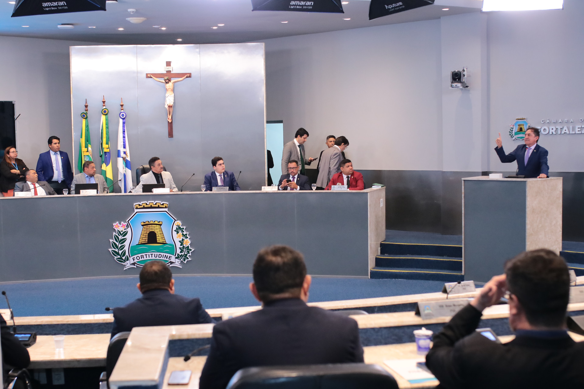 ￼VEREADORES reclamam de serem barrados em eventos; governo aponta falhas no cerimonial  (Foto: Érika Fonseca/CMFor)