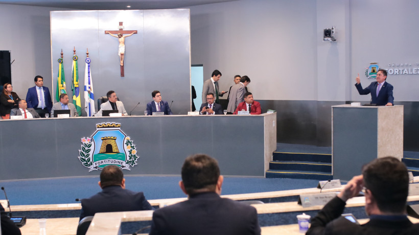 Sessão desta terça-feira, 4, na Câmara Municipal de Fortaleza