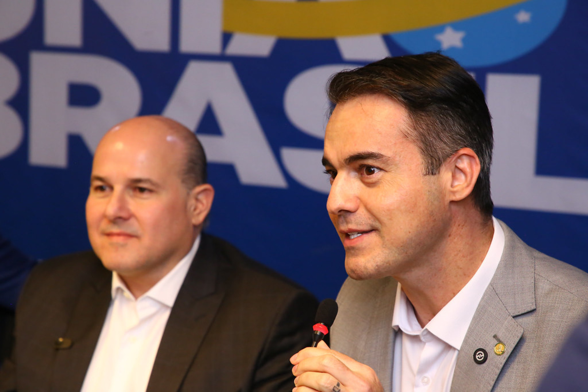 ￼PRESIDENTE do União Brasil no Ceará comentou o cenário dos filiados no Estado (Foto: Tauan Alencar/União Brasil)