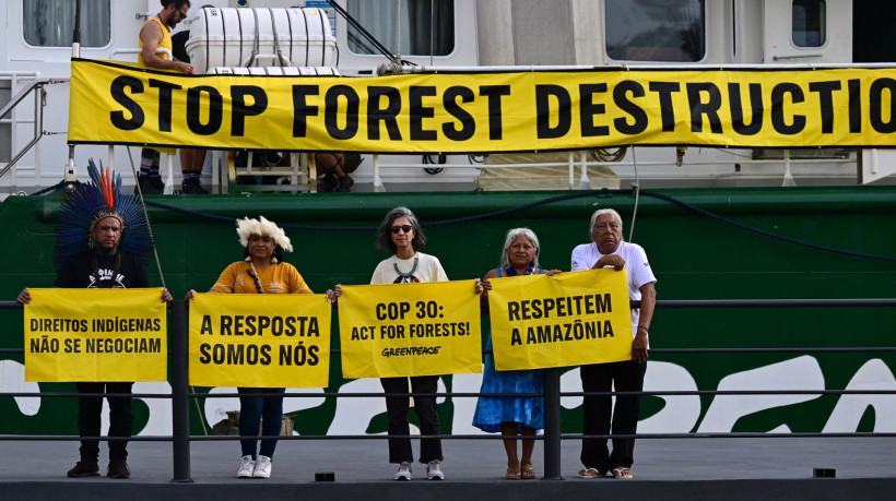 Protestos têm marcado a véspera da COP30, em Belém
