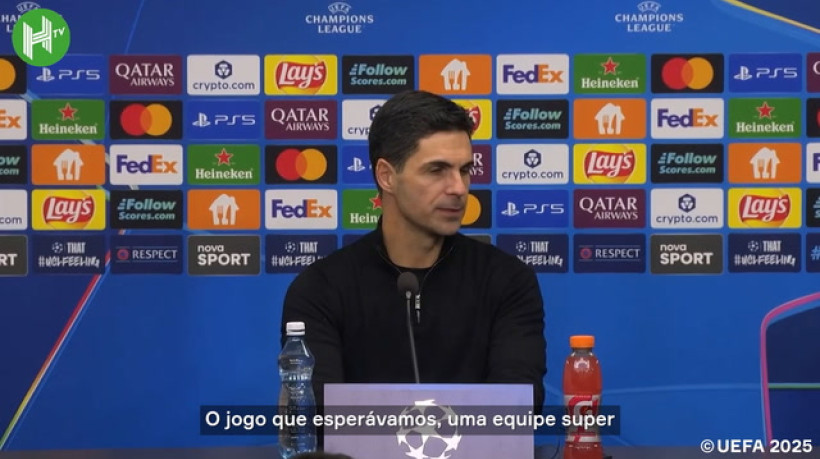 Arteta elogia maturidade do Arsenal na UEFA Champions League