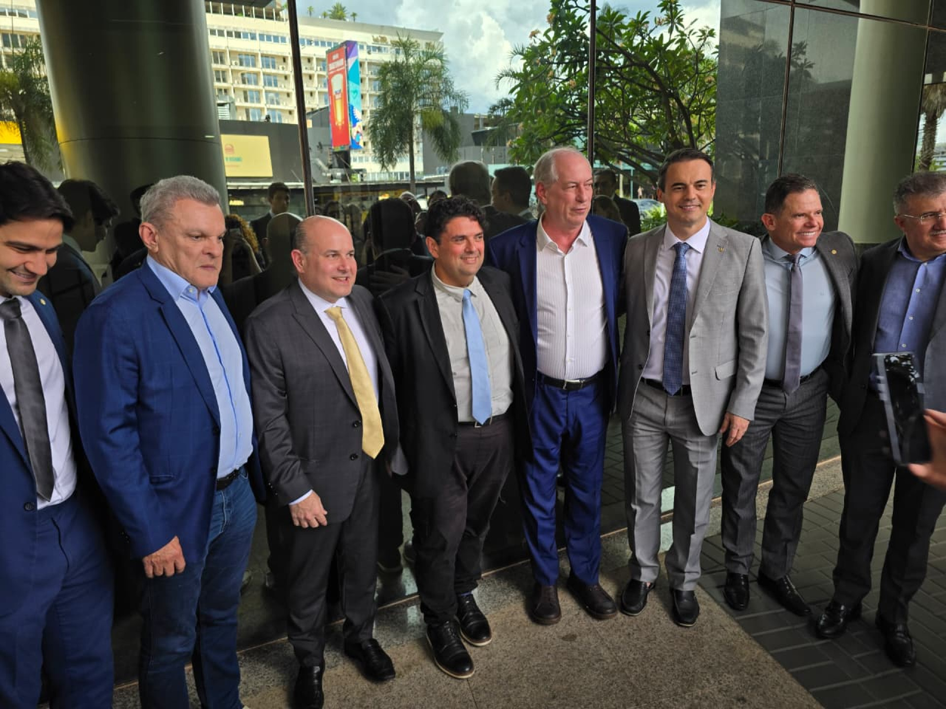 Evento de filiação de Roberto Cláudio ocorreu nesta quarta-feira, 5, em Brasília (Foto: João Paulo Biage/O POVO)