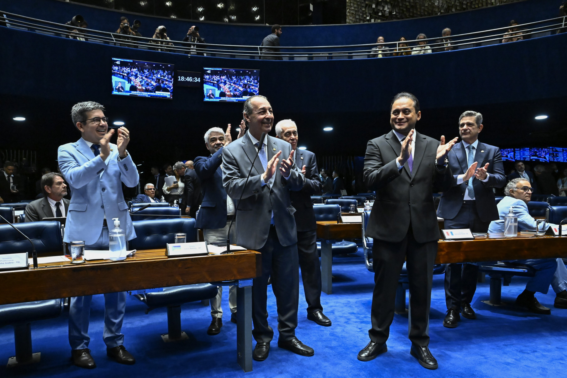 ￼PROJETO foi aprovado por unanimidade no Senado (Foto: Carlos Moura/Agência Senado)