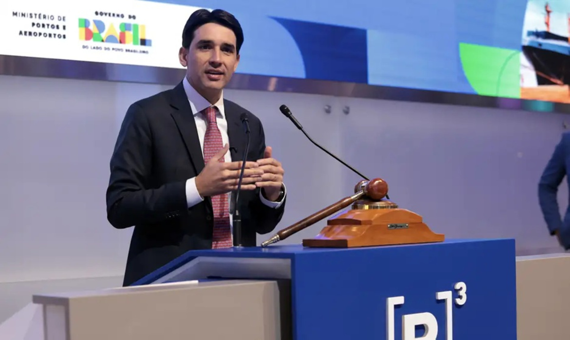 Ministro Silvio Costa Filho emitiu manifestação após pedido de empresa responsável pela obra (Foto: Paulo Pinto/Agência Brasil)