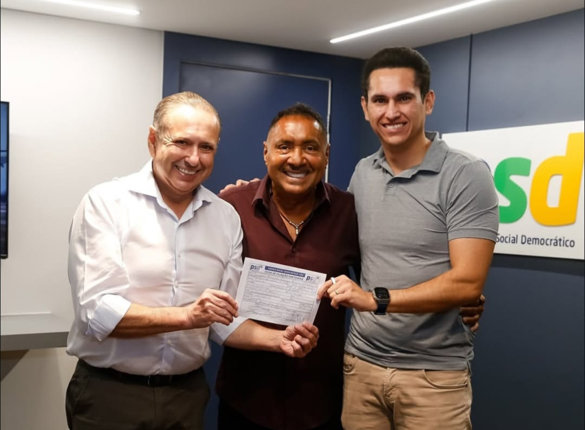 Filiação foi confirmada nesta quarta-feira, 5 (Foto: Reprodução/Instagram/Domingos Neto)