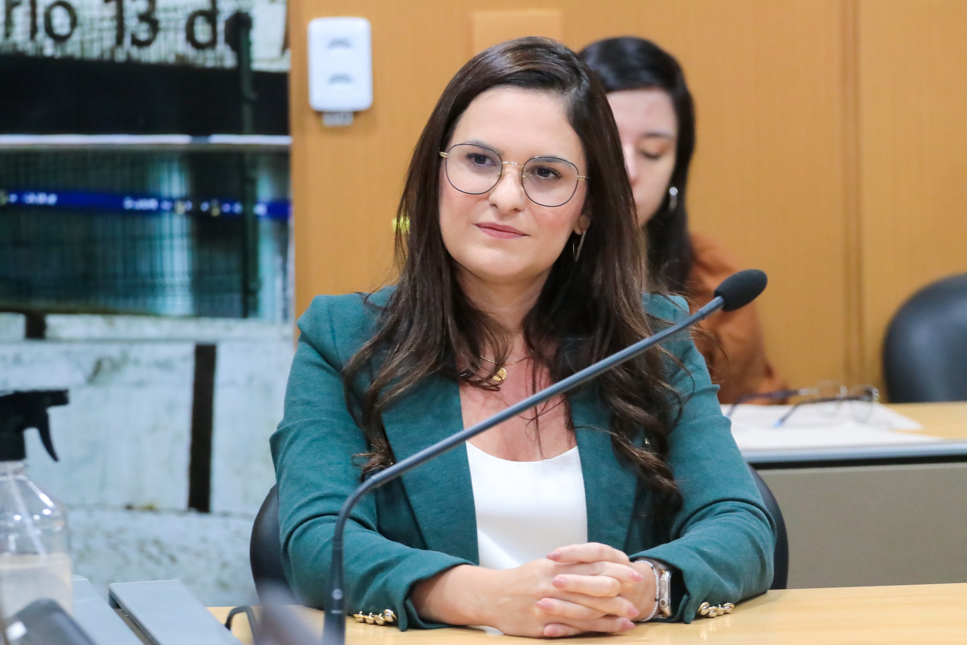 Sâmia Farias foi reconduzida para mais dois anos como defensora pública geral do Ceará (Foto: Érika Fonseca/Alece)