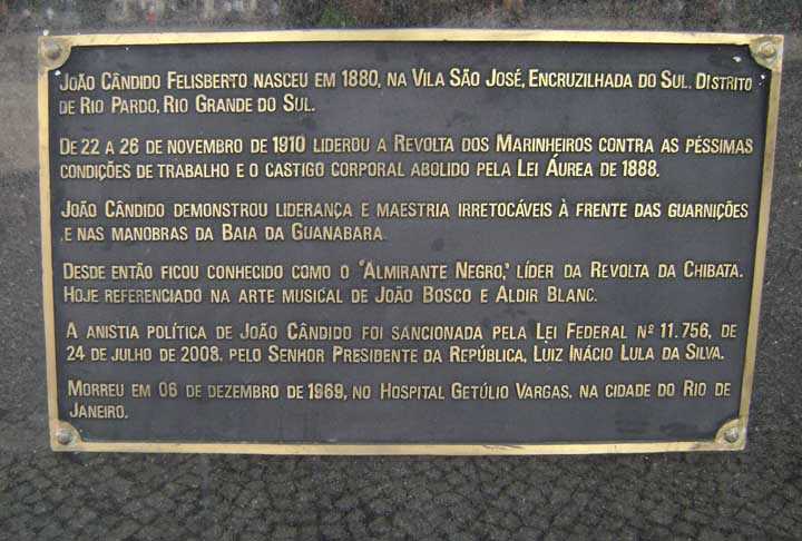 João teve uma carreira extensa de viagens pelo Brasil e por vários países do mundo nos 15 anos que esteve na ativa da Marinha de Guerra (17 anos, se contar os 2 anos de prisão, após a Revolta). Embarcou em viagens de instrução, no começo recebendo instrução, e depois dando instrução de procedimentos de um navio de guerra.