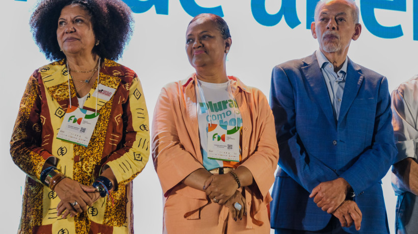 Sandra Monteiro anuncia pr&oacute;ximos passos da Lei de Inova&ccedil;&atilde;o durante abertura da Feira do Conhecimento 2025