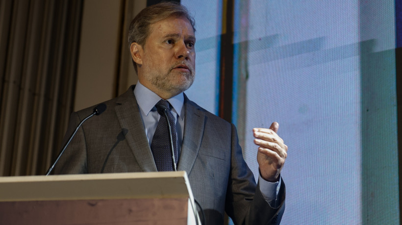 FORTALEZA, CEARÁ,  BRASIL- 06.11.2025:. Dias Toffoli - Ministro do Supremo Tribunal Federal do Brasil. Fórum do Judiciário para a Saúde, com ministros do STF, presença do ministro Dias Toffoli e do governador Elmano de Freitas(Daniel Galber/Especial para O POVO)