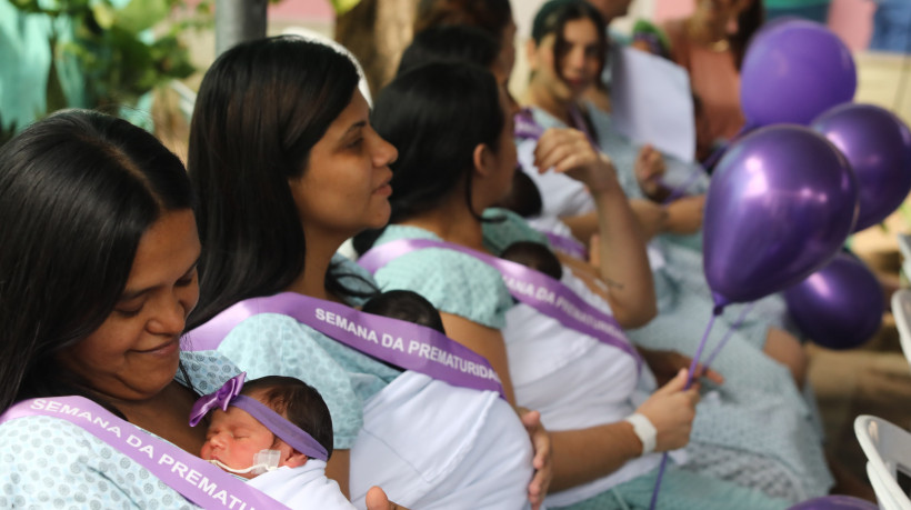 FORTALEZA-CE, BRASIL,06.11.2025: Semana da Prematuridade no Cesar Cals.  (Fotos: Fabio Lima/OPOVO)