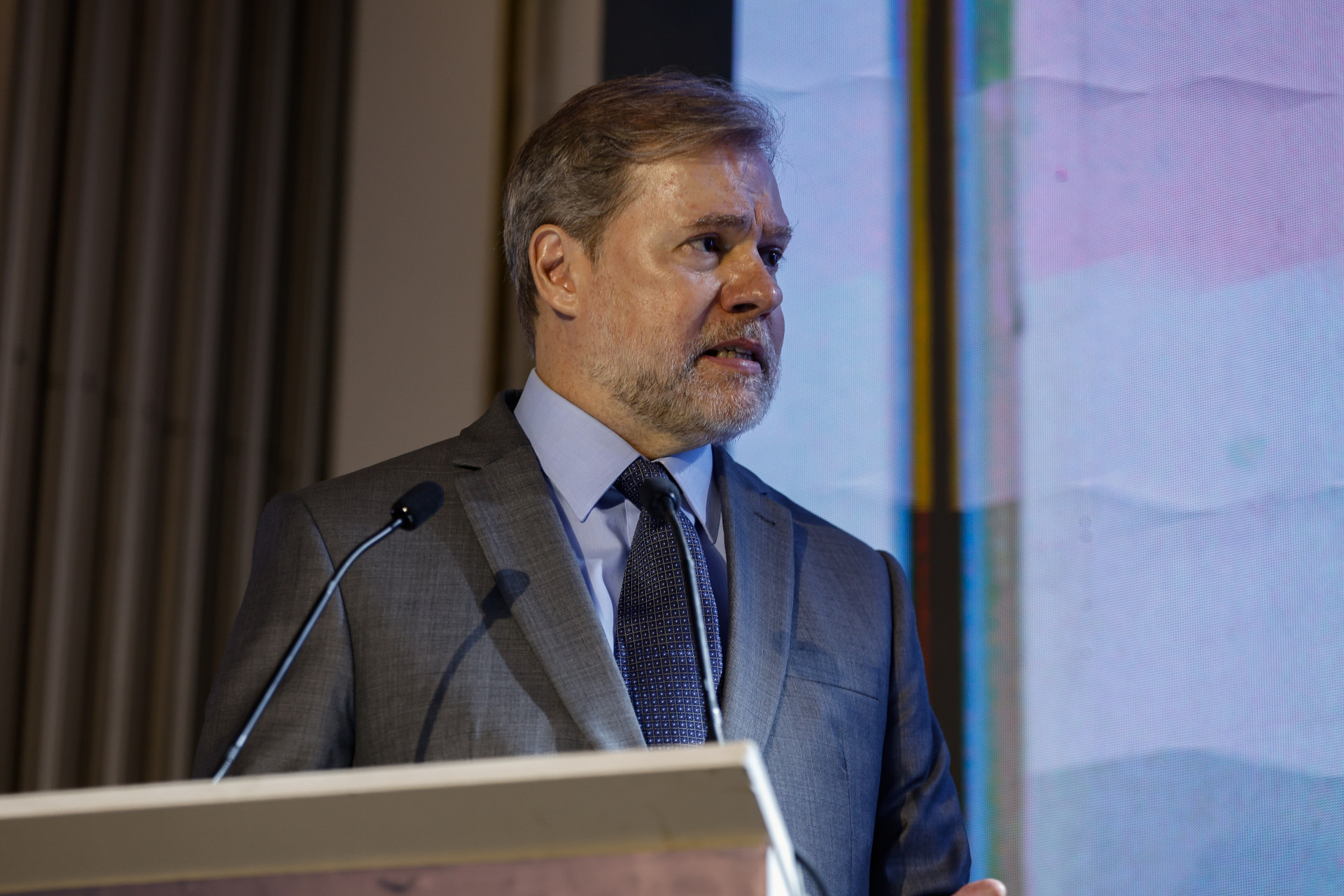 Dias Toffoli, ministro do Supremo Tribunal Federal do Brasil (Foto: DANIEL GALBER/ESPECIAL PARA O POVO)