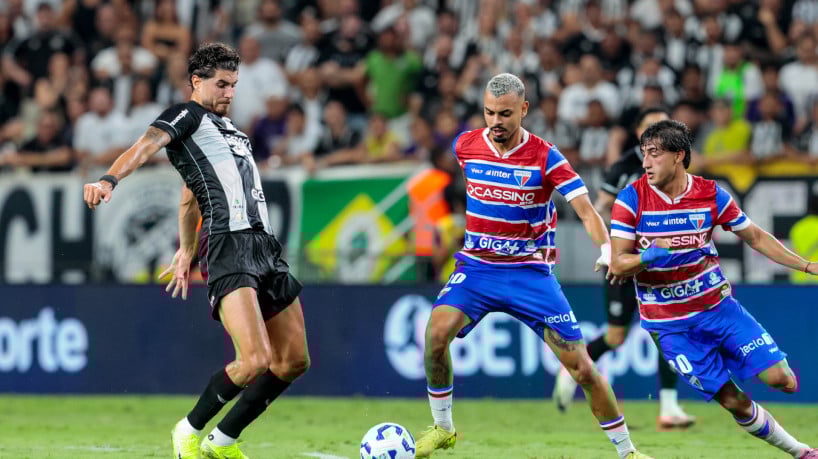 Ceará e Fortaleza têm pontuação igual na Série A 2025 