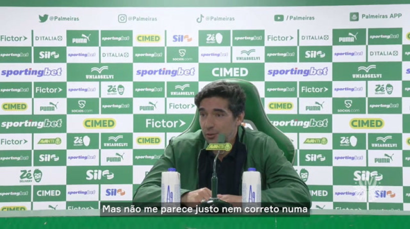 Abel considera injusto perder jogadores para amistosos de seleções