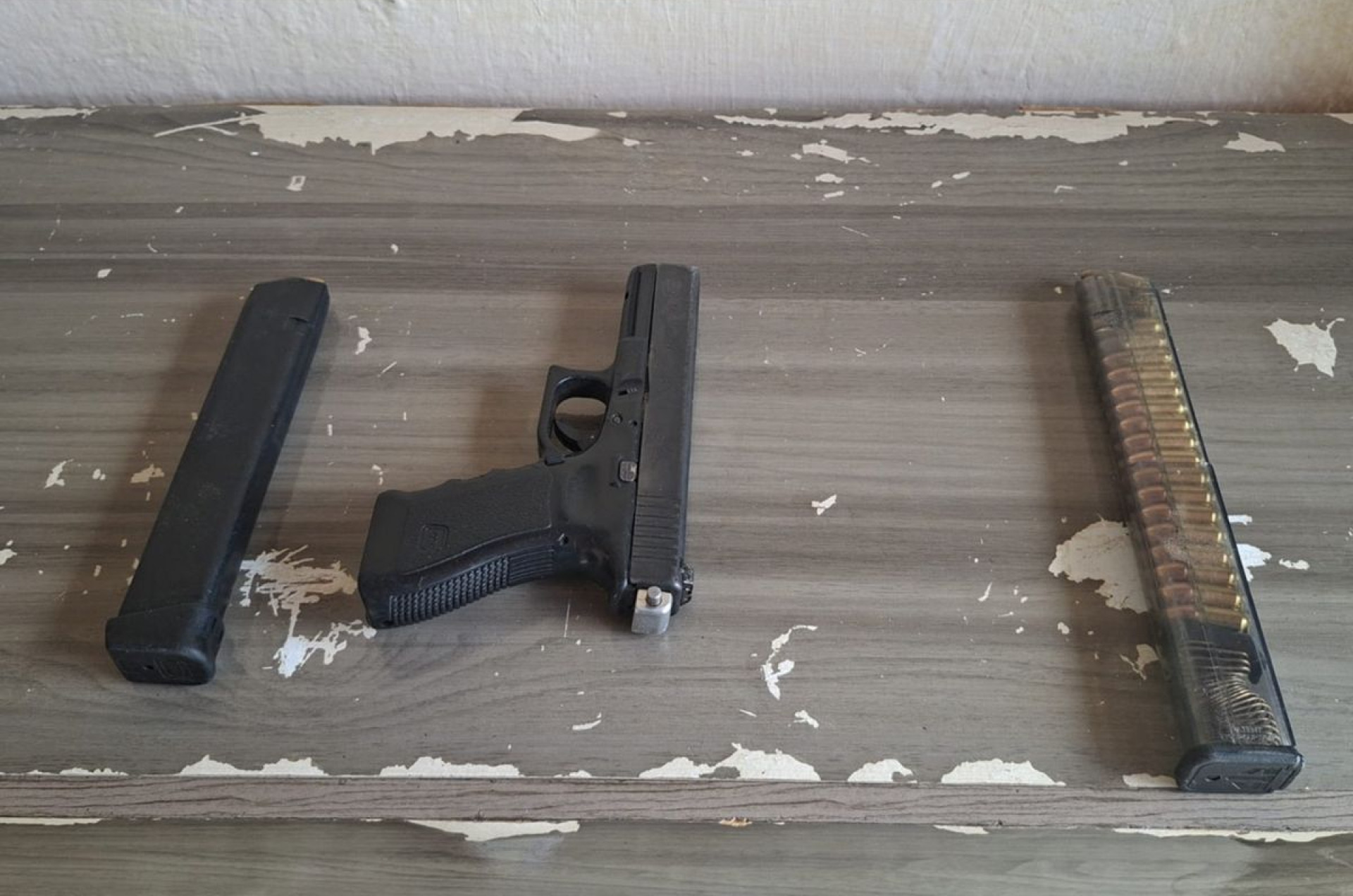 Homem foi encontrado com arma (Foto: Reprodução | SSPDS)