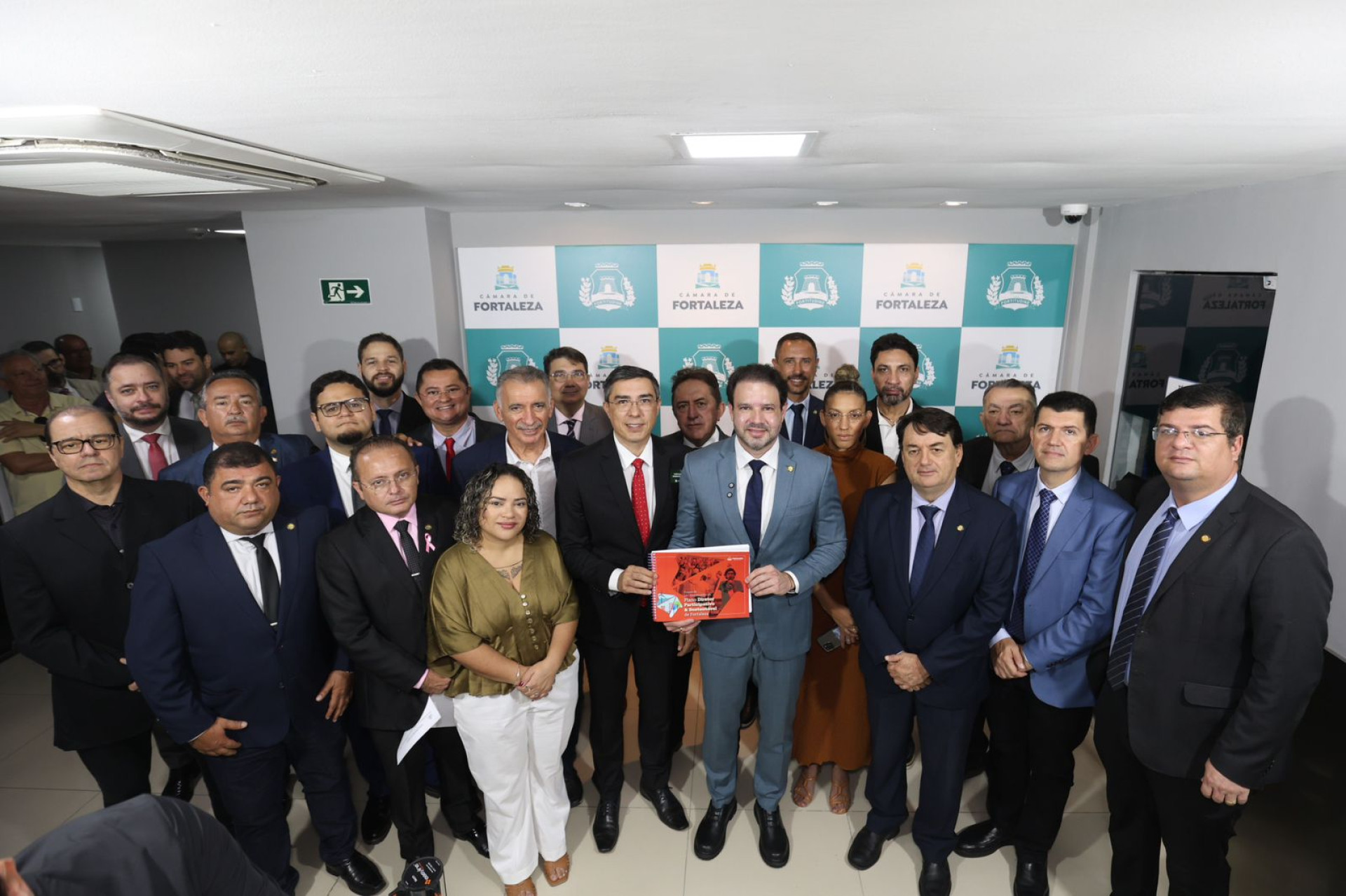 ￼PRESIDENTE Leo Couto definiu grupo técnico para auxiliar vereadores em análise do Plano Diretor (Foto: Mateus Dantas/CMFor)