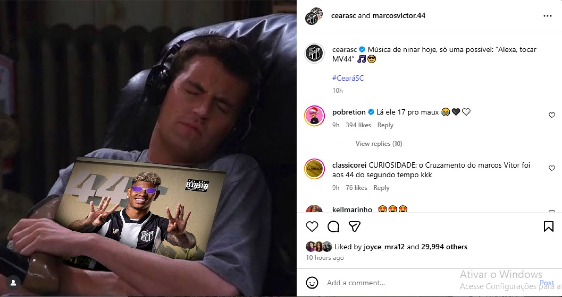 Perfis nas redes sociais compartilharam alguns memes após o empate no Clássico-Rei desta quinta, 6