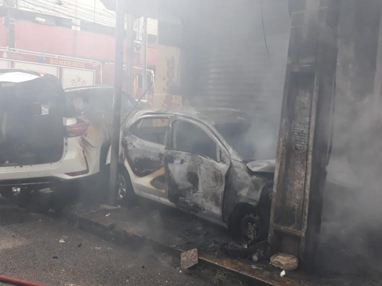 Acidente no Centro de Fortaleza