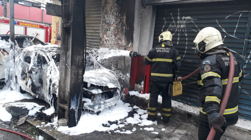 Acidente no Centro de Fortaleza