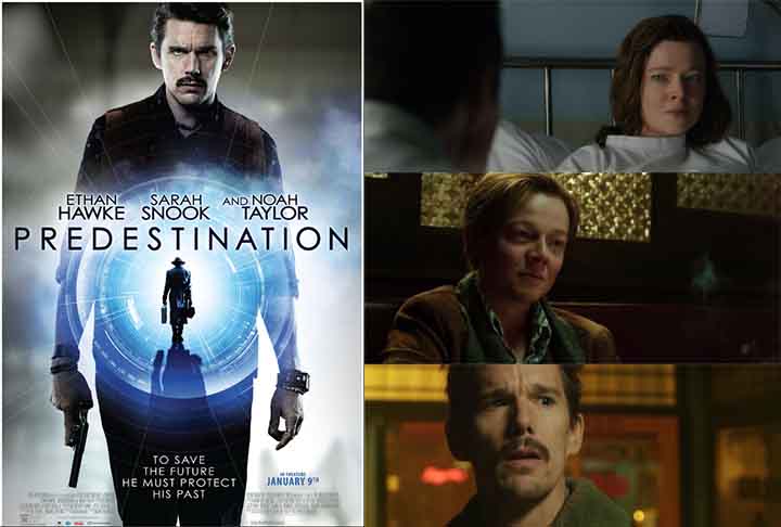 O Predestinado (2014): Estrelado por Ethan Hawke, o filme é uma ficção científica que conta uma história complexa e cheia de mistérios.