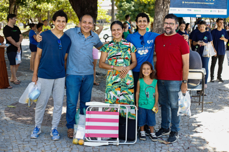 Pai, tio e dois irmãos são candidatos no Enem 2025 e fazem as provas no campus Itaperi da Uece 