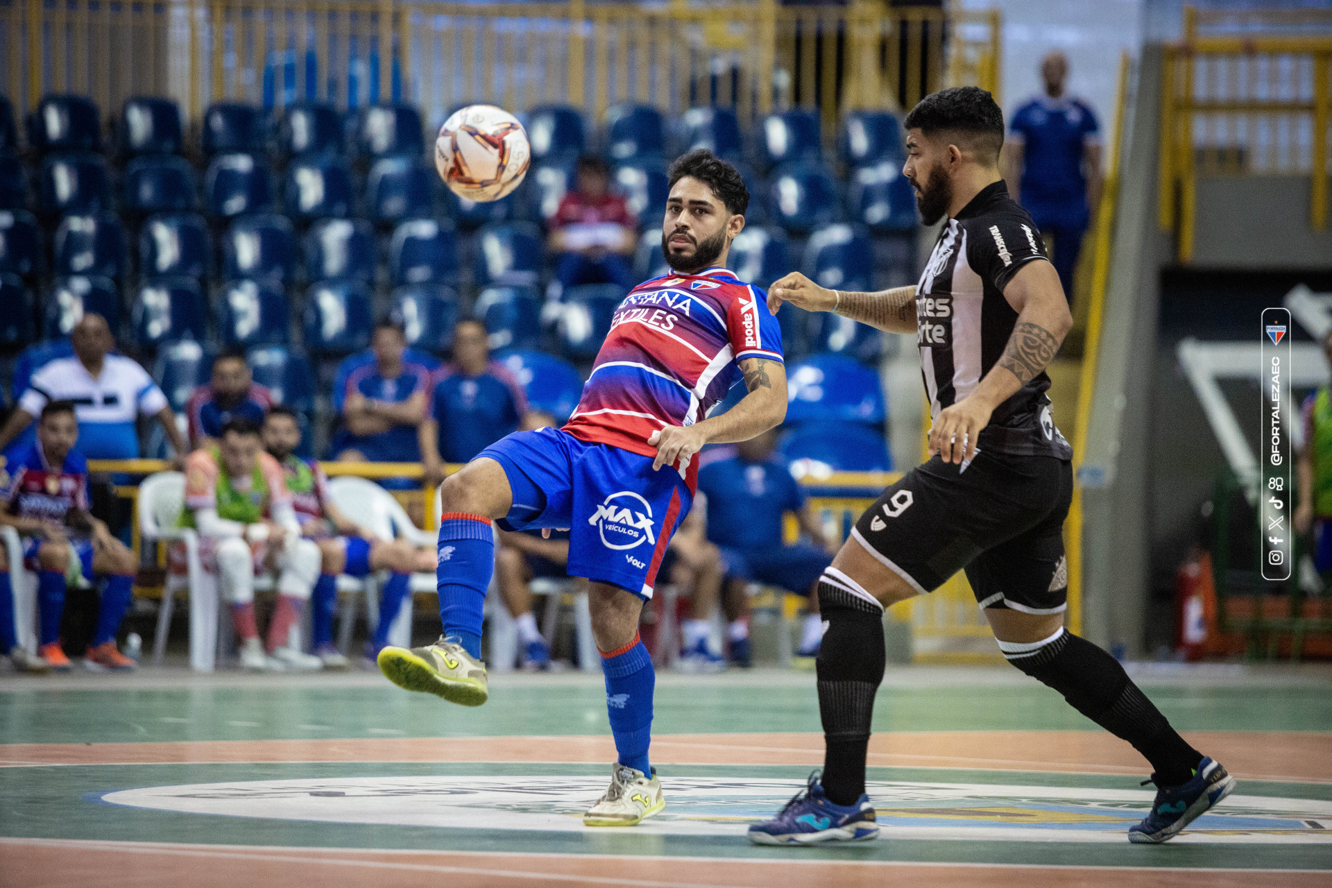 Ceará e Fortaleza fizeram jogo eletrizante pelo Clássico-Rei da modalidade (Foto: João Moura / Fortaleza EC)